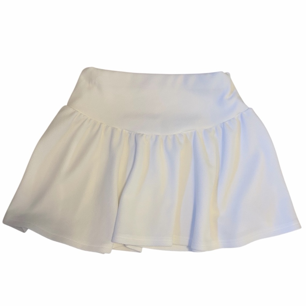 5/$30 🎈SHEIN medium White Circle Skater Mini Skirt